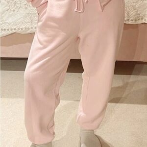 SKIMS- Women's Pink Jogger Pants